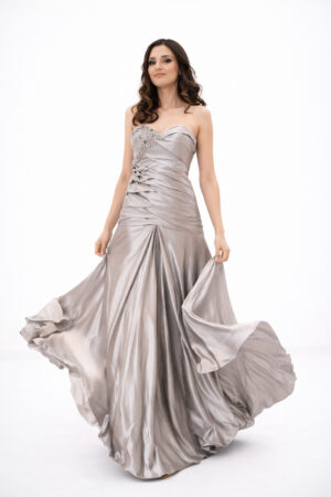 Beaded Couture Evening Gown