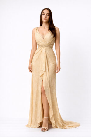Golden Radiance Gown